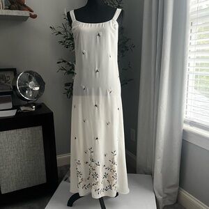 Flora Nikrooz Cream Long Nightgown